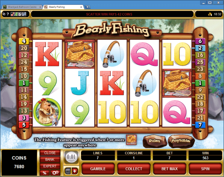 Bearly Fishing slot BlackJack Ballroom casino