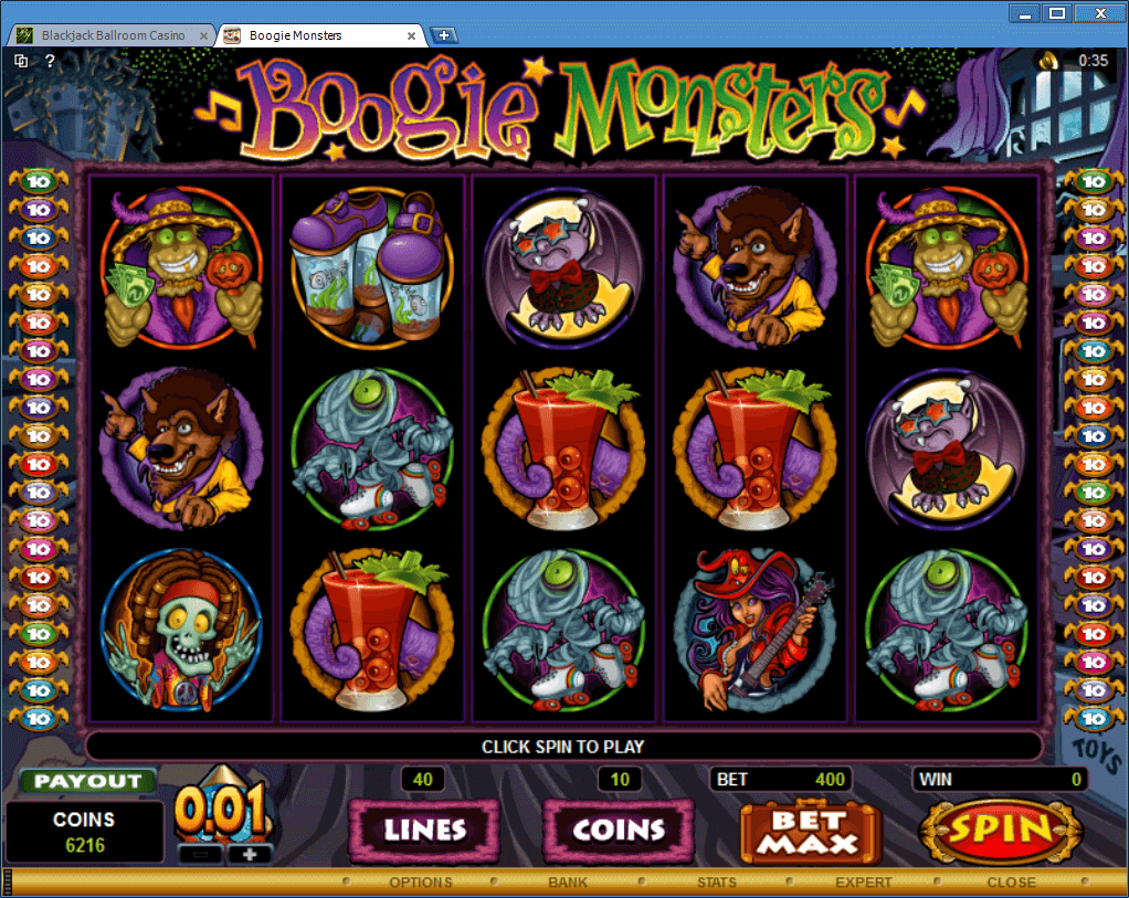 Monsters slots