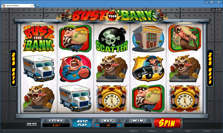 Bust the Bank slot Ballroom online casino app