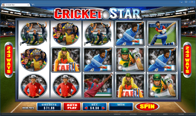 Cricket Star bonus game BlackJack Ballroom app