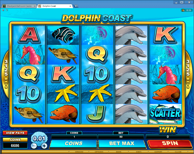 Dolphin Coast BlackJack Ballroom application online casino