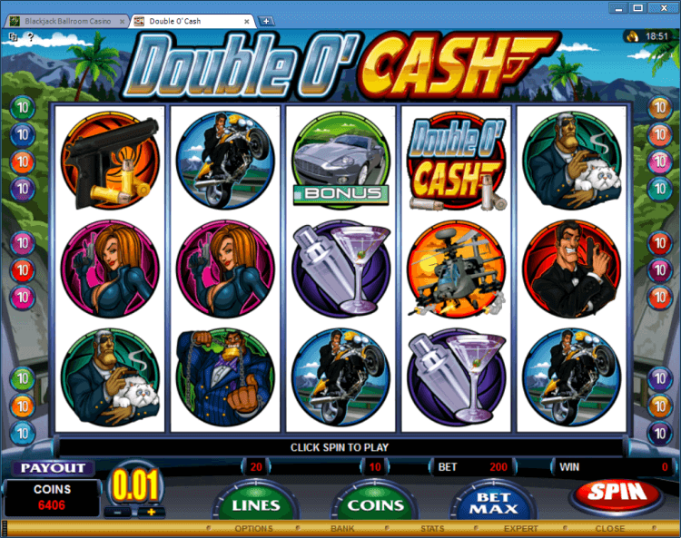 Double O&#8217;Cash bonus slot Ballroom online casino app BlackJack