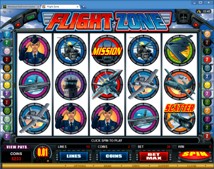 Flight Zone bonus slot BlackJack Ballroom online casino app