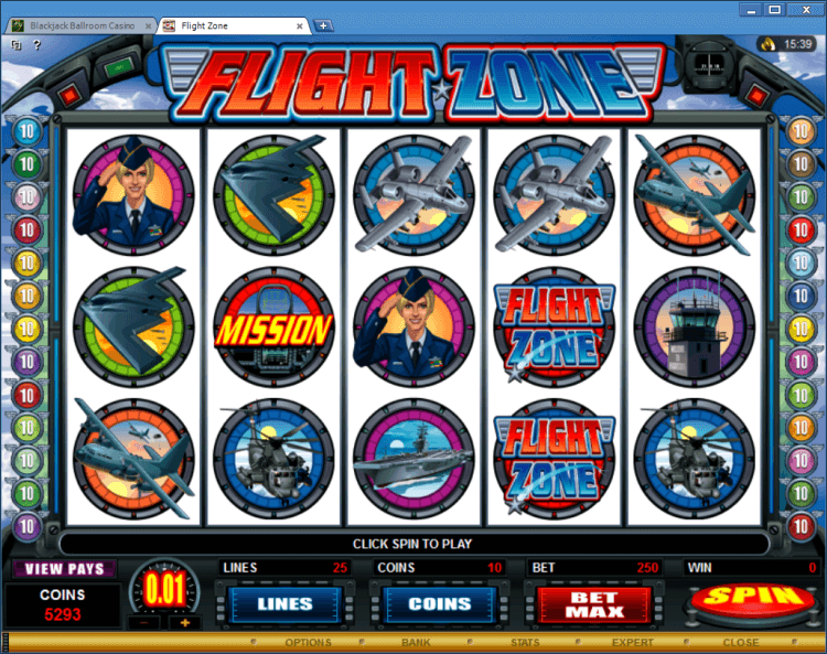 Flight Zone bonus slot BlackJack Ballroom online casino app