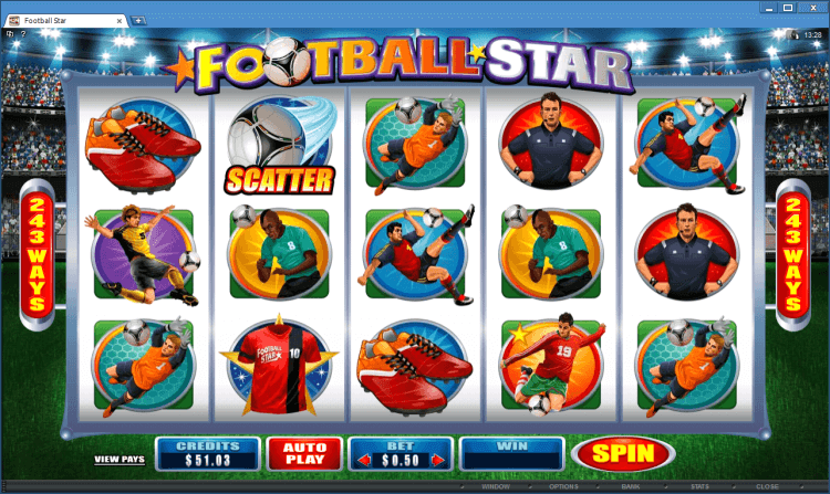 Football Star bonus slot online casino app BlackJack Ballroom