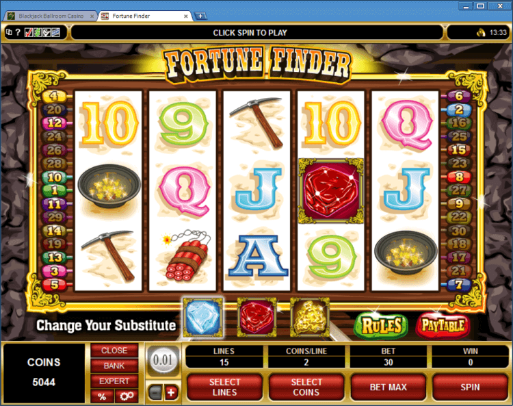 Fortune Finder regular video slot Ballroom BlackJack online casino app