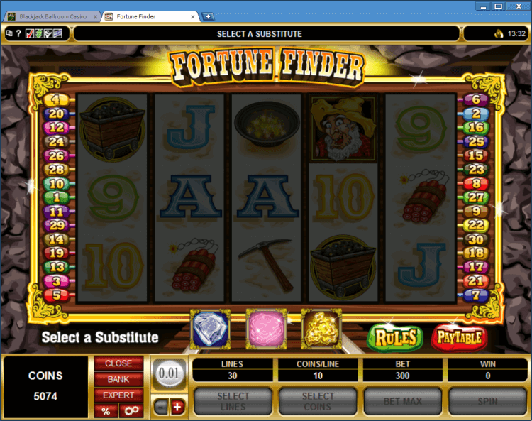 Fortune Finder regular video slot Ballroom BlackJack online casino app
