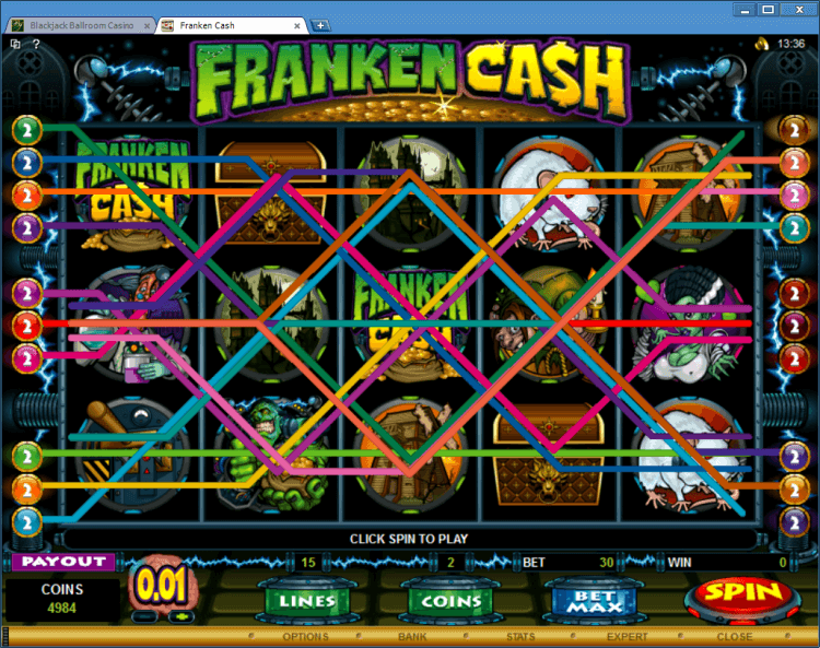 Fraken Cash bonus slot BlackJack Ballroom online casino app