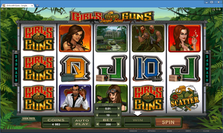 Girls with Guns &#8211; Jungle Heat bonus slot BlackJack Ballroom online casino app