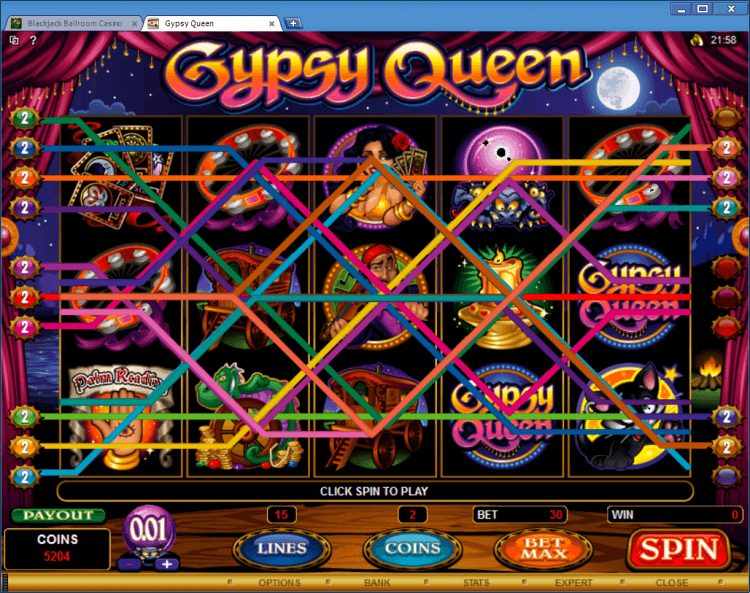 Gypsy Queen bonus slot online casino app BlackJack Ballroom