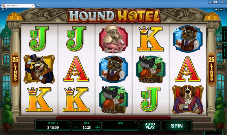 Hound Hotel bonus slot BlackJack Ballroom online casino app