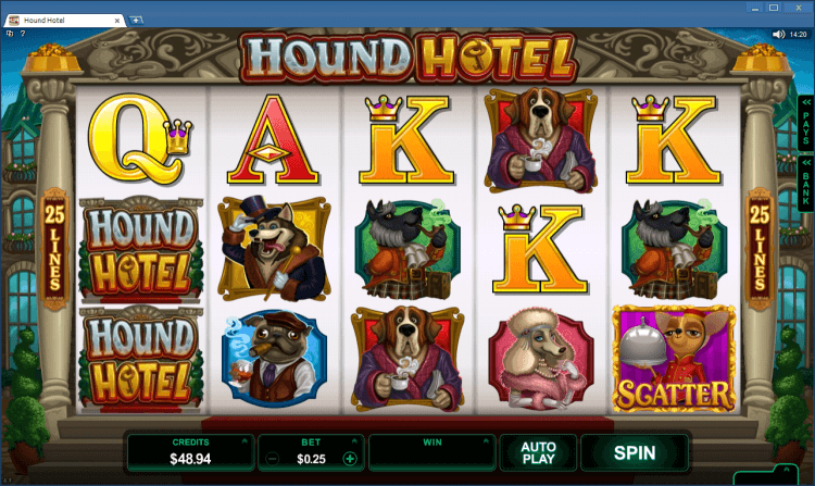 Hound Hotel bonus slot BlackJack Ballroom online casino app