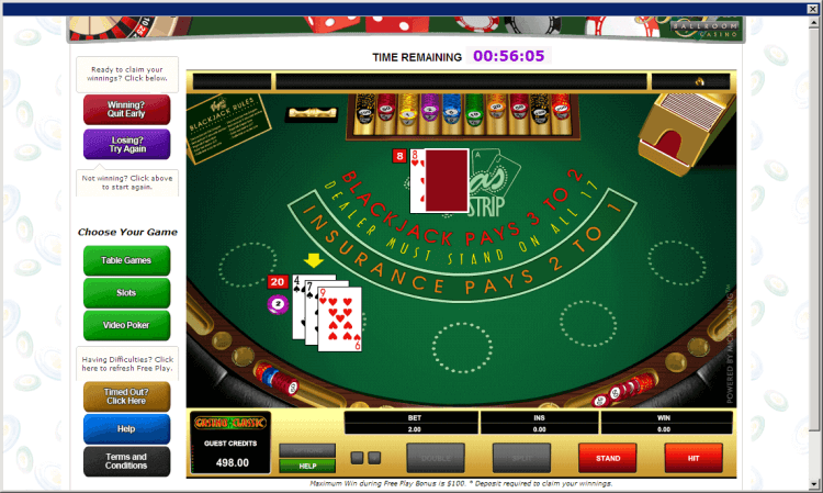 I start playing Vegas Strip BlackJack and I already enjoy!