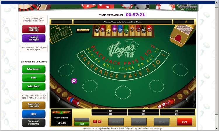 I start playing Vegas Strip BlackJack and I already enjoy!