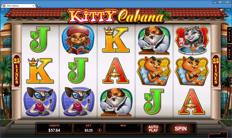 Kitty Kabana bonus slot Black Jack Ballroom online gambling casino