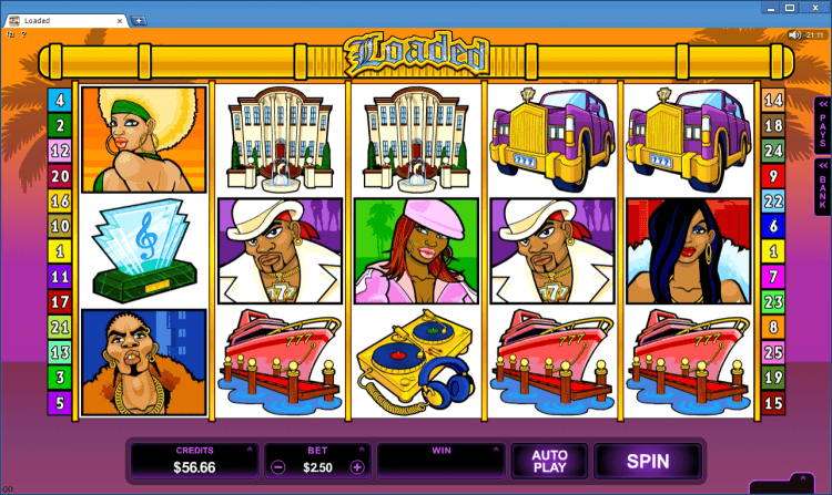 Loaded bonus game BlackJack Ballroom online casino gambling