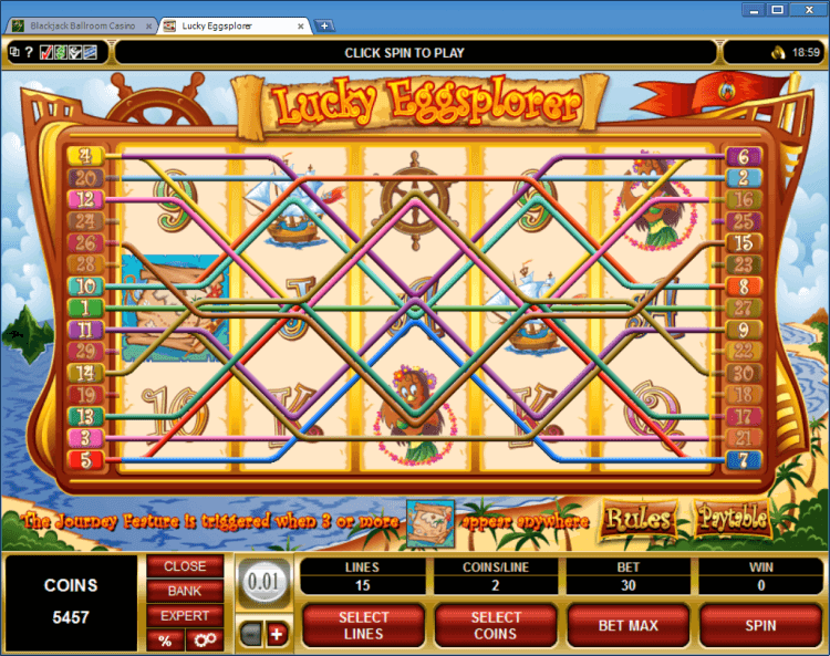 Lucky Eggsplorer bonus slot BlackJack Ballroom online casino application