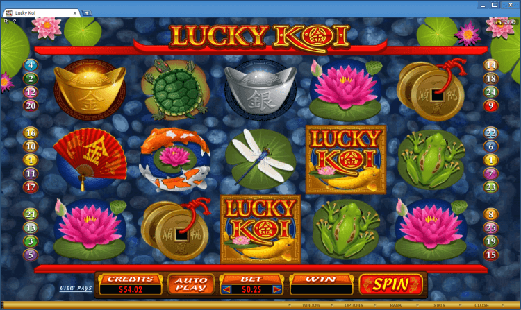 Lucky Koi bonus slot BlackJack Ballroom online casino application