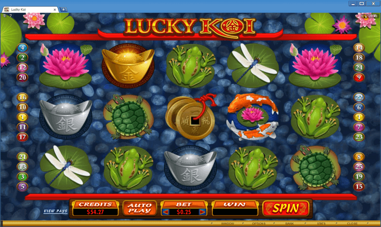 Lucky Koi bonus slot BlackJack Ballroom online casino application