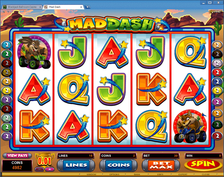 Mad Dash bonus slot BlackJack Ballroom online gambling casino app