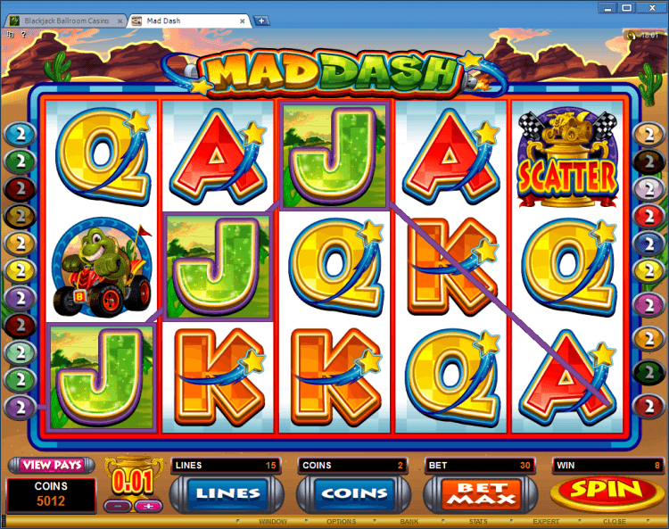 Mad Dash bonus slot BlackJack Ballroom online gambling casino app