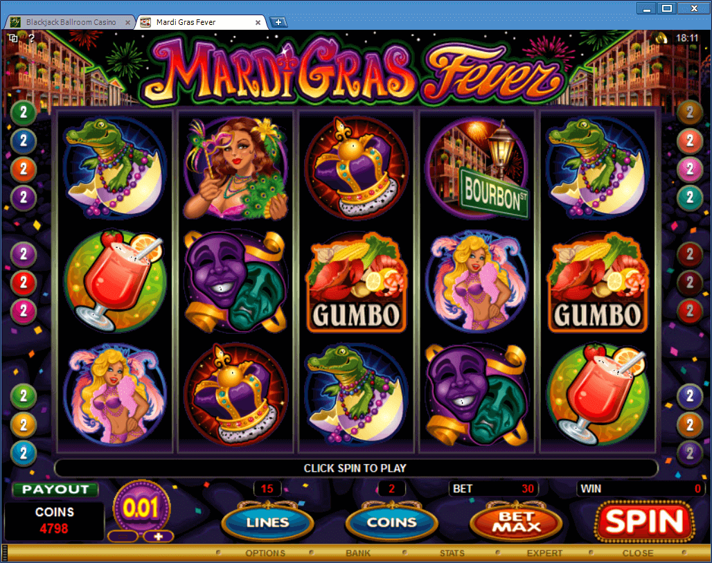 mardi gras casino blackjack rules