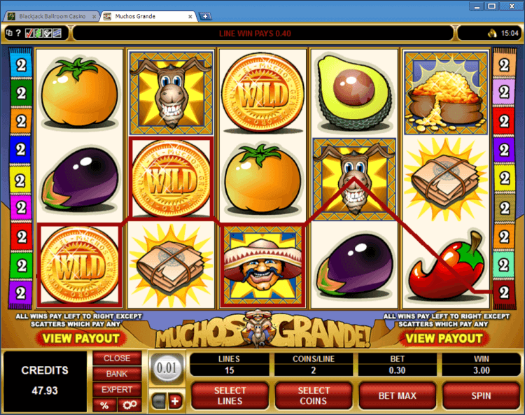 Muchos Grande bonus slot BlackJack Ballroom online gambling casino