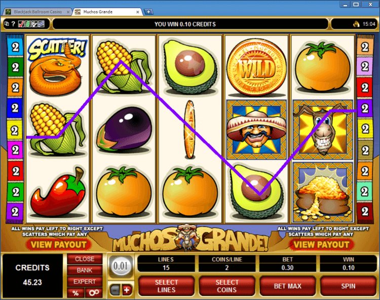 Muchos Grande bonus slot BlackJack Ballroom online gambling casino