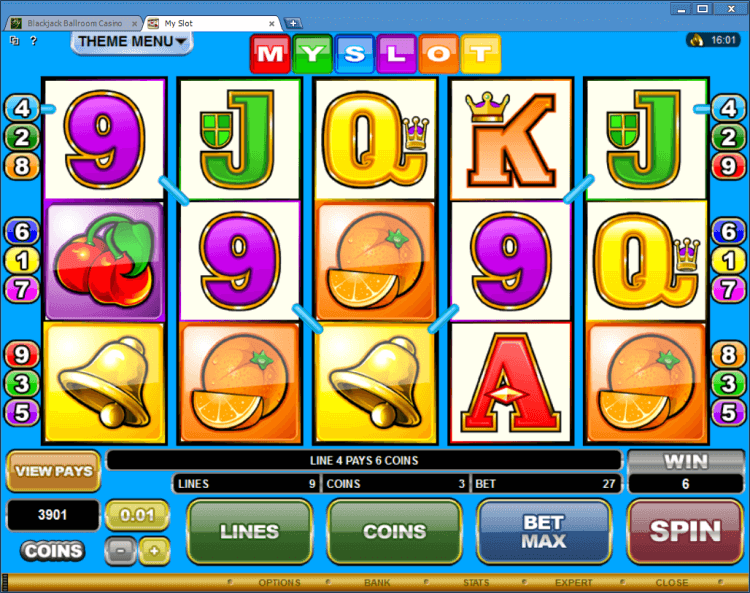 My Slot regular video slot BlackJack Ballroom online gambling casino