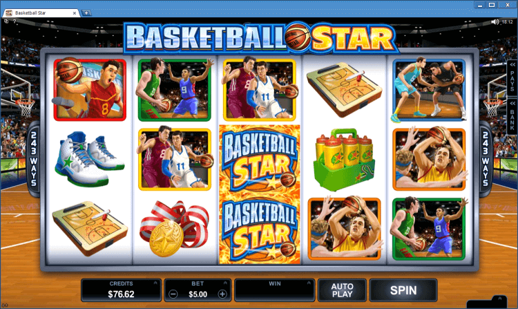 Slot Basketball Star online casino Ballroom application